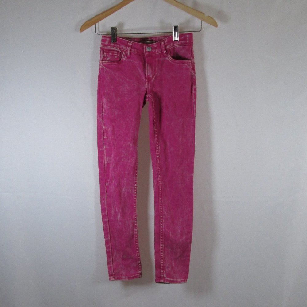 Levi's Girls Hot Pink 710 Super Skinny Jeans w\ Adjustable Waist Size 10…